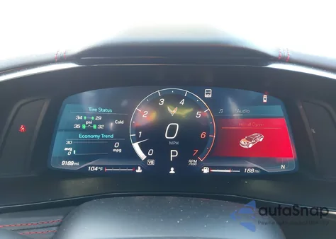 2021 Chevrolet Corvette Stingray Rwd 2Lt z USA, uszkodzony, nr VIN 1G1YB2D48M5116165